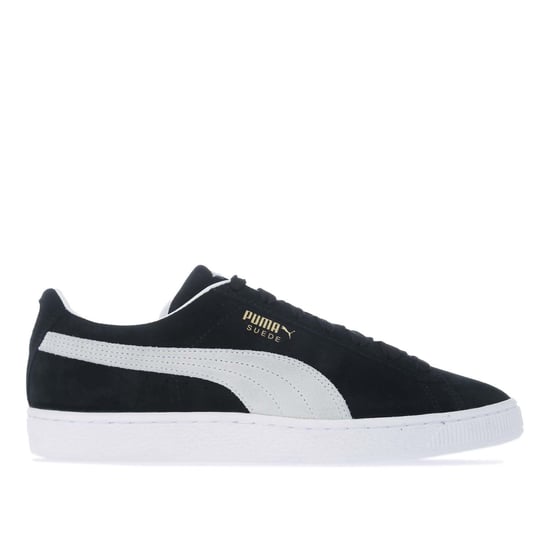 Puma Suede Classic XXI Damen Sneakers in Schwarz und Weiß - Image 1