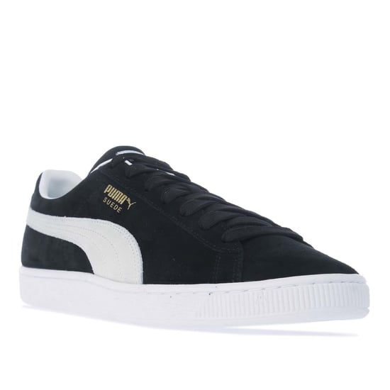 Puma Suede Classic XXI Damen Sneakers in Schwarz und Weiß - Image 2