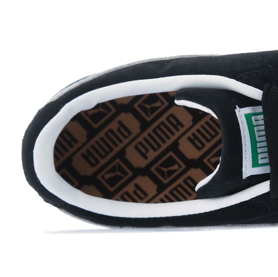 Puma Suede Classic XXI Damen Sneakers in Schwarz und Weiß - Image 6