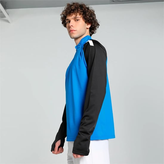 Puma TeamLiga Herren Blau Fußballoberteil - Image 3