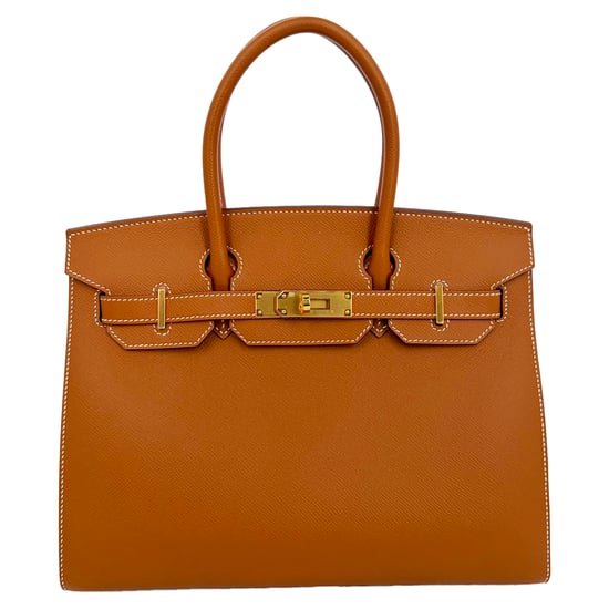 Hermès Birkin 30 Gold Hardware aus braunem Togo-Leder - Image 1