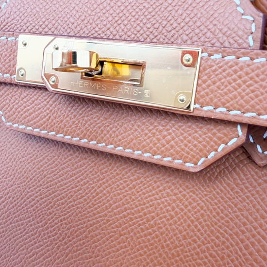 Hermès Birkin 30 Gold Hardware aus braunem Togo-Leder - Image 2