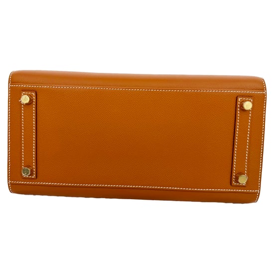 Hermès Birkin 30 Gold Hardware aus braunem Togo-Leder - Image 5
