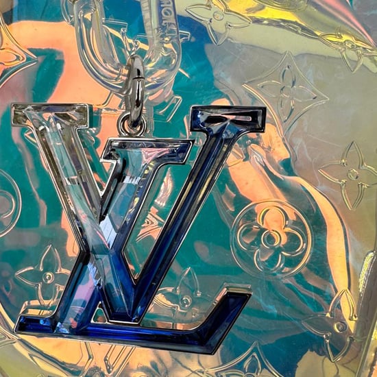 Louis Vuitton Monogram Prism Keepall Bandouliere Tasche aus mehrfarbigem PVC - Image 3