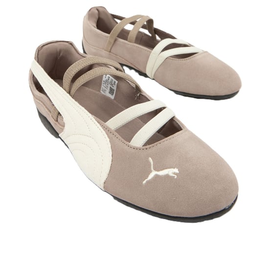 Puma Speedcat Ballet SD Wildleder Damen Schuhe Mausgrau/Schwarz - Image 3