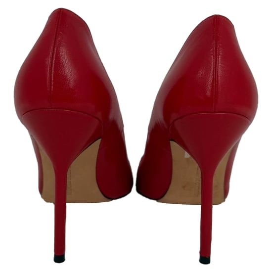 Manolo Blahnik BB 105 Pumps mit Absatz aus rotem Leder - Image 2