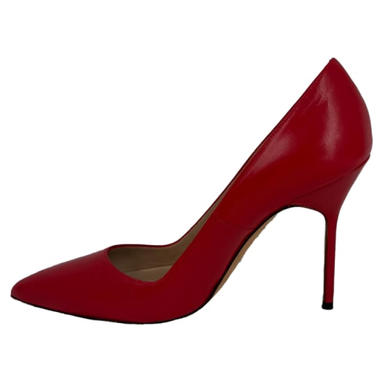 Manolo Blahnik BB 105 Pumps mit Absatz aus rotem Leder - Image 3