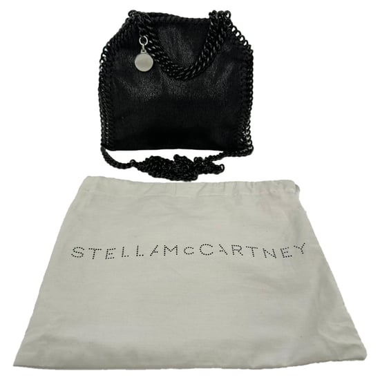 Stella McCartney Falabella Tote Bag aus schwarzem Leder - Image 2