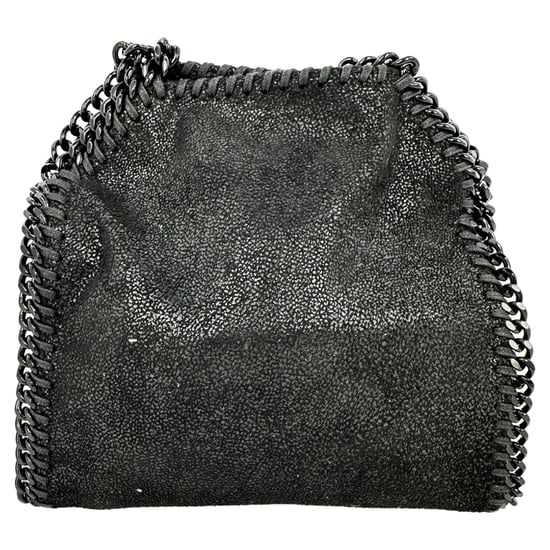 Stella McCartney Falabella Tote Bag aus schwarzem Leder - Image 4