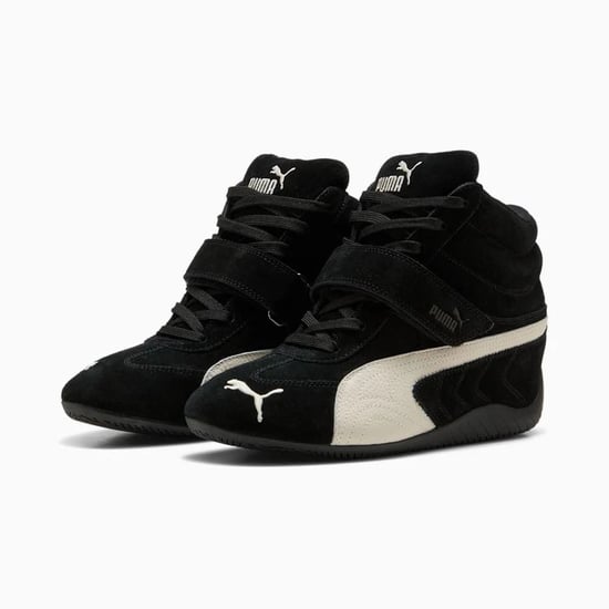 Puma Speedcat Wedge OG Wildleder Damen Schwarz/Weiß Sneakers - Image 1