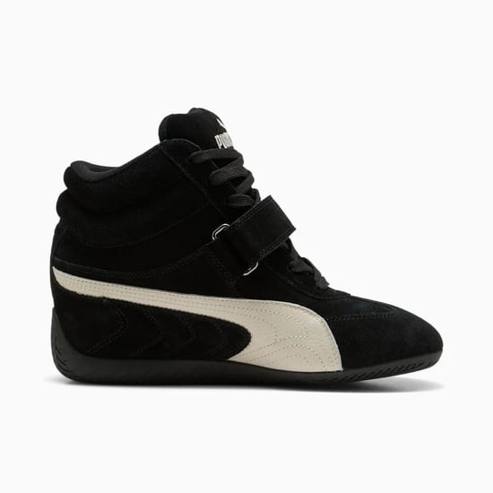 Puma Speedcat Wedge OG Wildleder Damen Schwarz/Weiß Sneakers - Image 2
