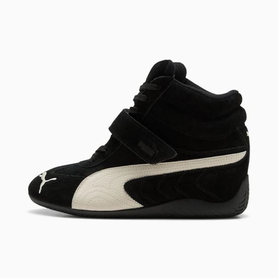 Puma Speedcat Wedge OG Wildleder Damen Schwarz/Weiß Sneakers - Image 3