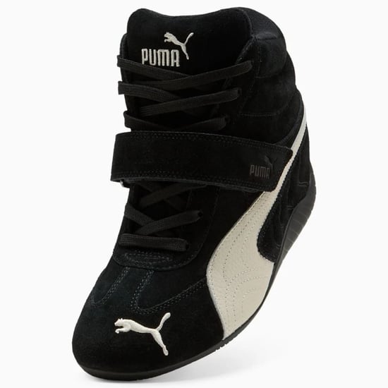 Puma Speedcat Wedge OG Wildleder Damen Schwarz/Weiß Sneakers - Image 4