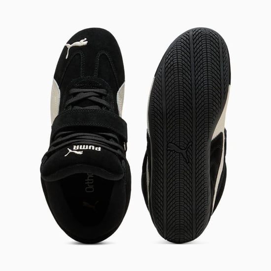 Puma Speedcat Wedge OG Wildleder Damen Schwarz/Weiß Sneakers - Image 6