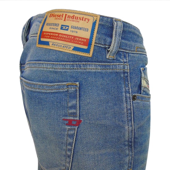 Diesel 1979 Sleenker Blue Denim Jeans - Image 3
