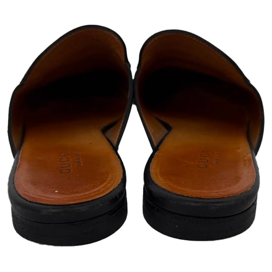 Gucci Princetown Mules aus schwarzem Leder - Image 3