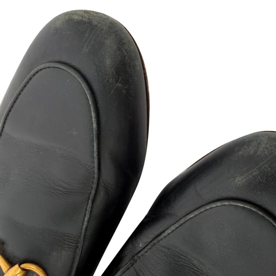 Gucci Princetown Mules aus schwarzem Leder - Image 6