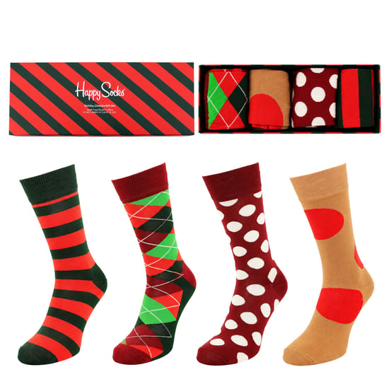 Happy Socks 4er-Paket Weihnachtsknacker Multicolor Geschenkset - Image 1