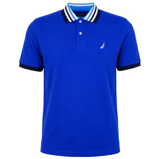 Nautica Zayn Herren Blaues Polo-Shirt - Image 1