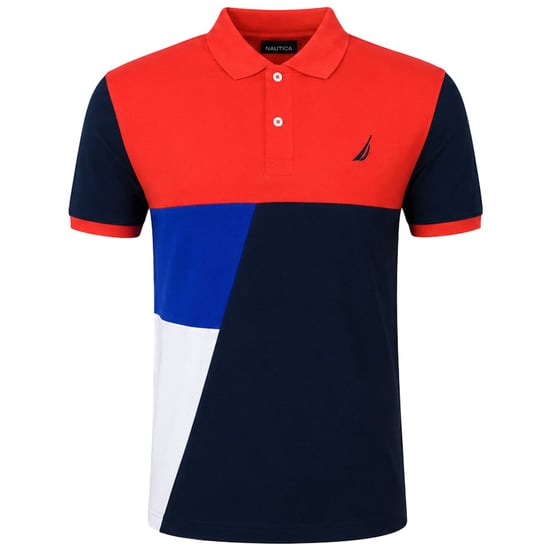 Nautica Shawe Herren Rotes Polohemd - Image 1