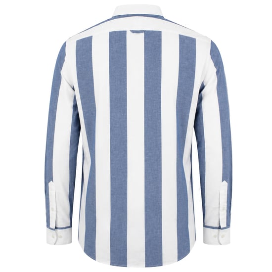 Nautica Inwood Herren Blau/Weißes Hemd - Image 2