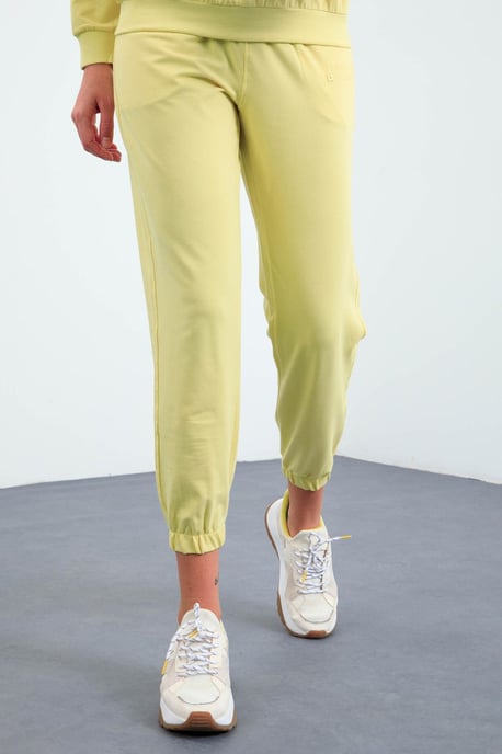 Oversized Sweatshirt und Hose Set mit Rundhalsausschnitt - Image 2