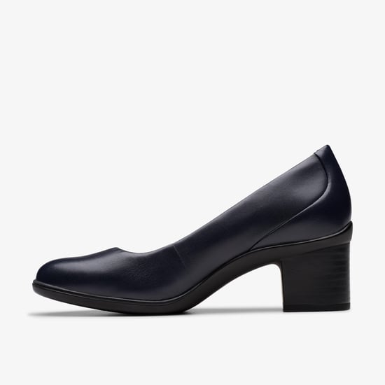 Shaya Poppy Navy Leather Schuhe - Image 2