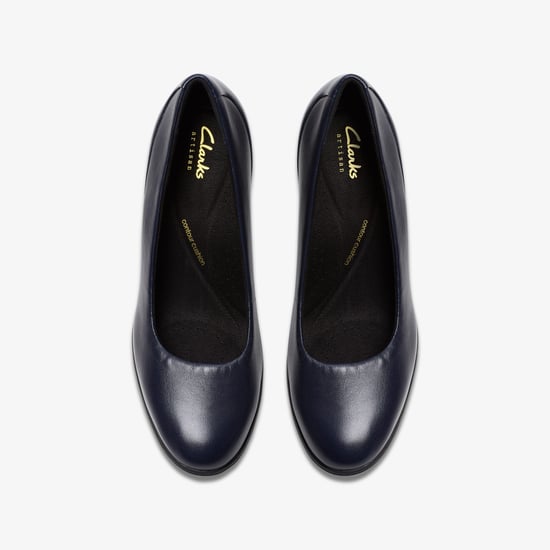 Shaya Poppy Navy Leather Schuhe - Image 6