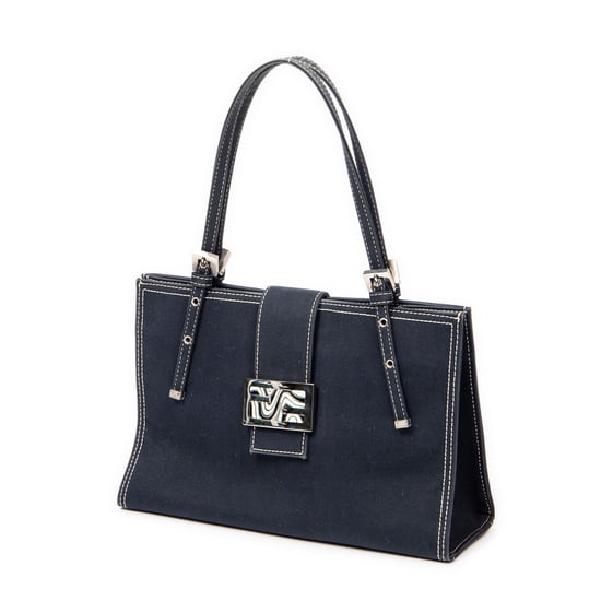 Vintage FF Marble Tote Schultertasche - Image 2