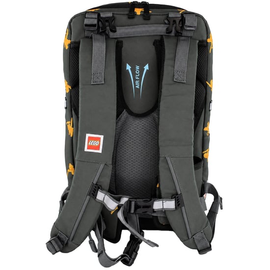Lego 20L Ninjago Optimo Plus Kinder Schulrucksack Schwarz/Gelb - Image 3