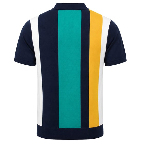Nautica Hickory Strickpullover Herren Mehrfarbig Polo-Shirt - Image 2