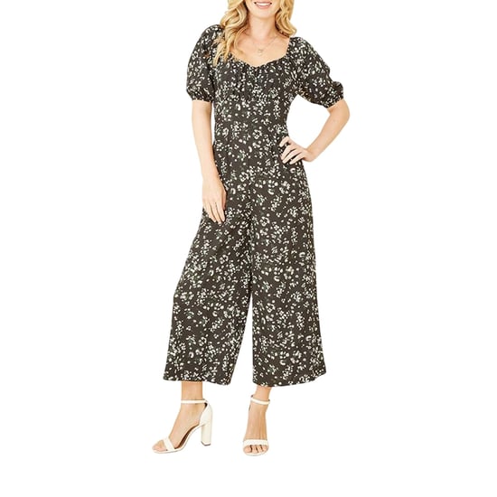 Mela London - Jumpsuit für Damen, Herzausschnitt (Schwarz) - Image 4