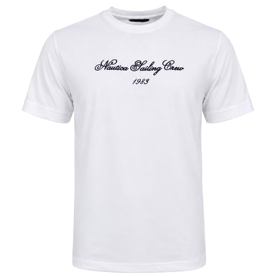 Nautica Knors Herren Weißes T-Shirt - Image 1