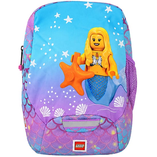 Lego 10L Meerjungfrau Kindergarten Kinder Blau/Lila Rucksack - Image 1