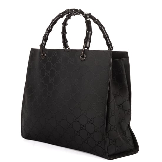 Bamboo Top Handle Handtasche - Image 2