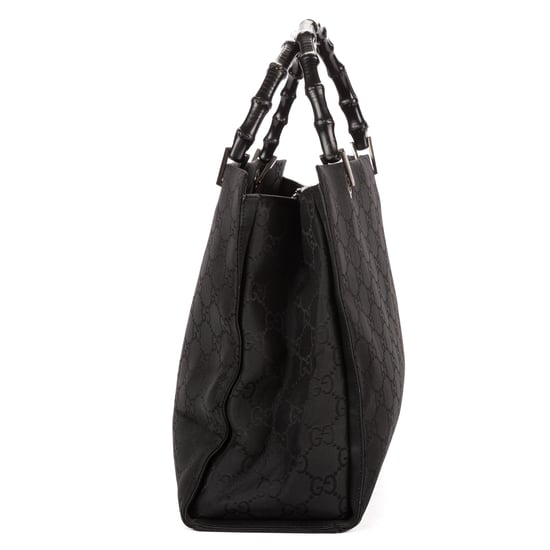 Bamboo Top Handle Handtasche - Image 4