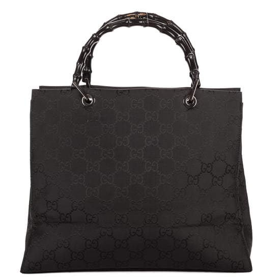 Bamboo Top Handle Handtasche - Image 5