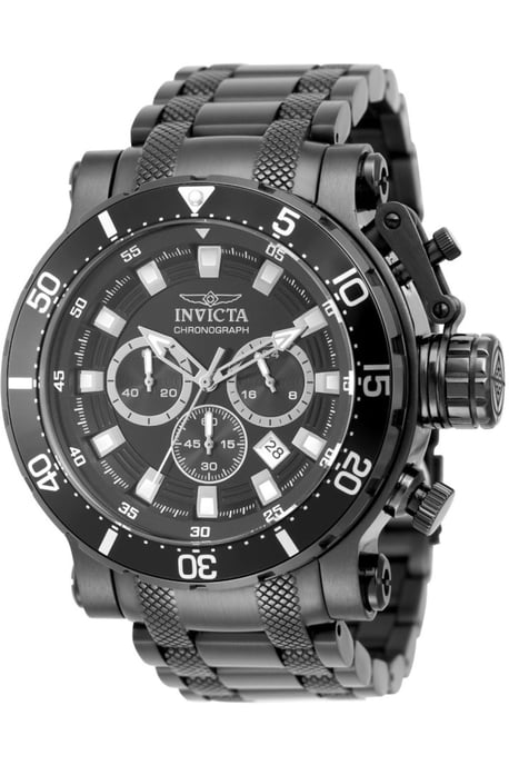 Invicta Coalition Forces 50767 Herrenuhr - Quarzwerk - Edelstahl mit schwarzem Zifferblatt - 52 mm - Image 1