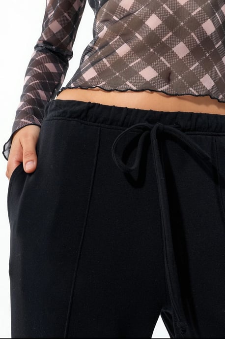 Damen Jersey-Jogginghose mit Schlagbeinen - Image 4