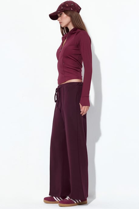 Damen Jersey-Jogginghose mit Schlagbeinen - Image 2