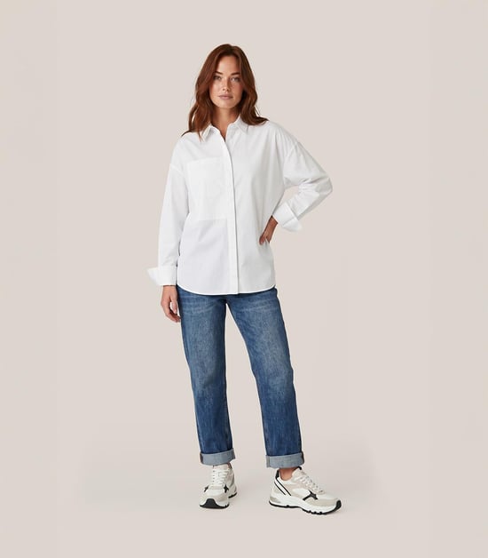Caroline Tensen Birmingham Bluse Off White - Image 6