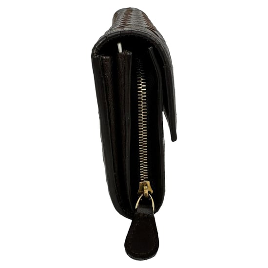 Bottega Veneta Intrecciato Continental Geldbörse aus braunem Leder - Image 3