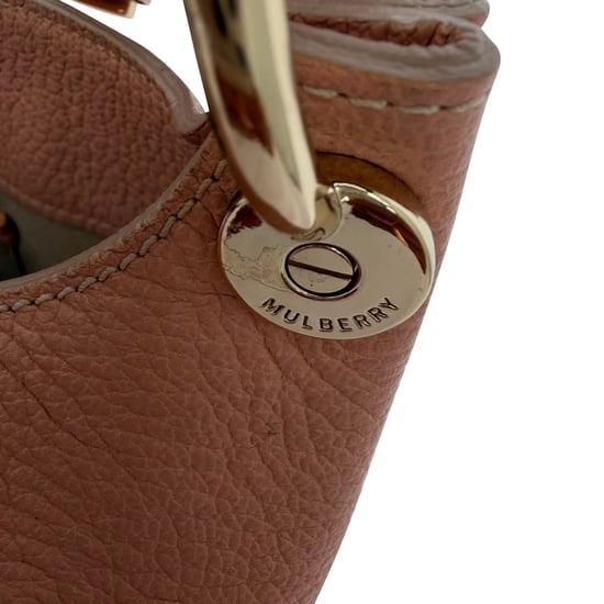 Mulberry Freya Hobo-Tasche aus rosafarbenem Leder - Image 5