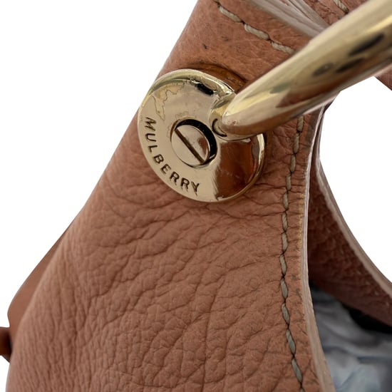 Mulberry Freya Hobo-Tasche aus rosafarbenem Leder - Image 6