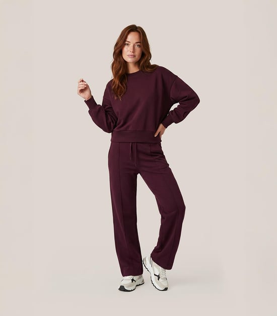 Caroline Tensen Rona Jogginghose Aubergine - Image 6