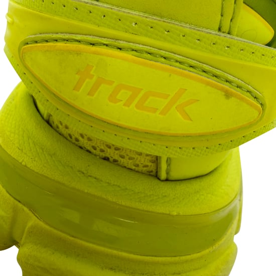 Balenciaga Track Sneakers aus neongelbem Polyurethan - Image 5