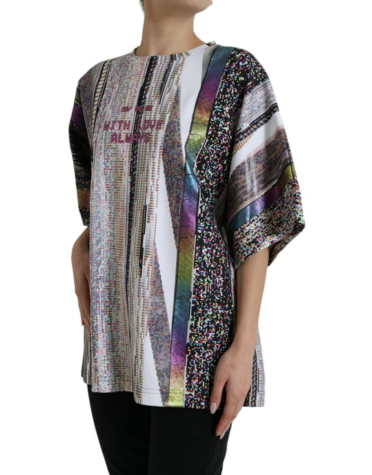 Überdimensionales Grafik-T-Shirt mit kurzen Ärmeln - Image 2