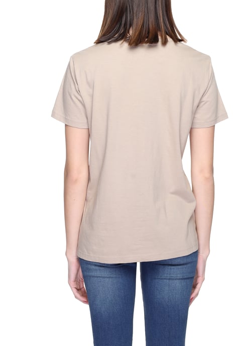 T-Shirt mit Pailletten-Detail und Rundhalsausschnitt - Image 2