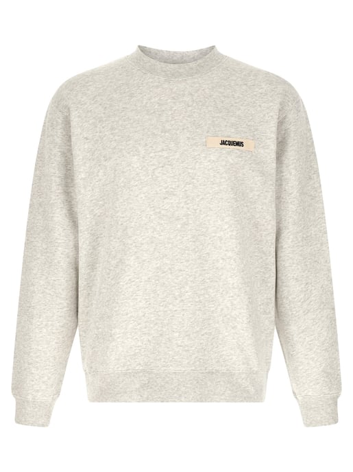 Jacquemus Graues Baumwoll Sweatshirt - Image 1