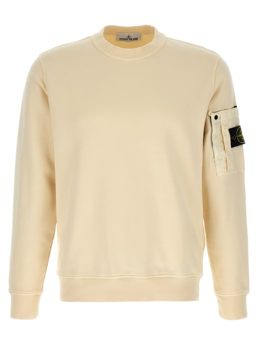 Stone Island Beiges Baumwoll-Sweatshirt - Image 1